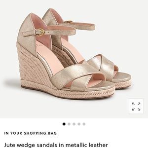 JCrew wedge Shoes